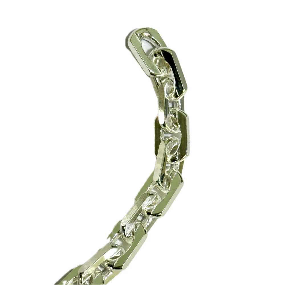Pulsera eslabón tipo ancha gruesa
