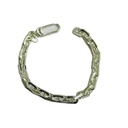 Pulsera eslabón tipo ancla gruesa