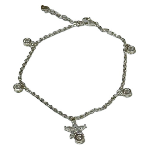 [A0004 TB] Tobillera Plata Surtidas M