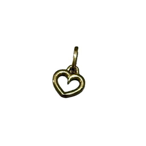 [A0118 DJ] Dije oro 18k corazones en círculo