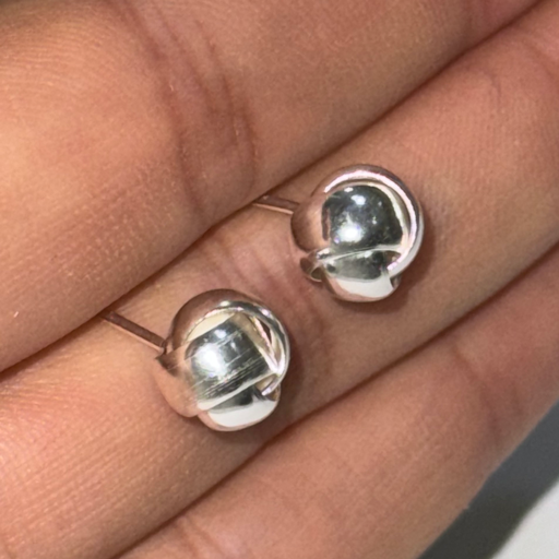 [A0171 AR] Topos en plata nudo mediano
